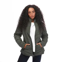テッドベーカー レディース アウター ジャケット・ブルゾン キルティング Ted Baker Womens Renika Quilted Short Puffer Jacket Khaki カーキのサムネイル