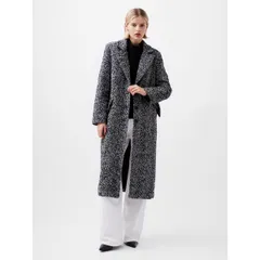 フレンチコネクション レディース アウター ジャケット・ブルゾン コート French Connection Womens Chantelle Tailo red Overcoat Black Whiのサムネイル