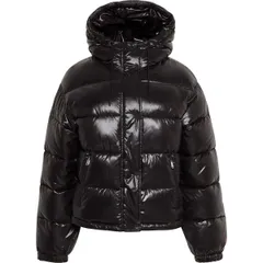 カルバンクライン レディース アウター ジャケット・ブルゾン キルティング Calvin Klein Jeans Womens Quilted Short Puffer Jacket Black ブラのサムネイル