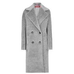 マックスマーラ レディース アウター ジャケット・ブルゾン ウール コート Max Mara Studio Womens Max Mara Woolong Sleeve DoubleBreastedのサムネイル