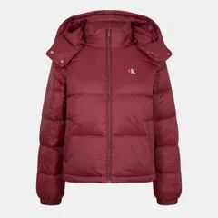 カルバンクライン レディース アウター ジャケット・ブルゾン Calvin Klein Jeans Womens CKJ Esl Mid Puff Short Puffer Jacketawny Poのサムネイル