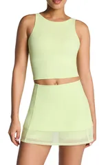 スパンク レディース トップス タンクトップ ハイネック SPANX High Neck Crop Tank ZESTのサムネイル