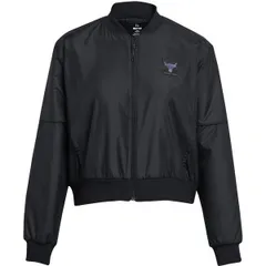 アンダーアーマー レディース アウター ジャケット・ブルゾン Under Armour Womens MoistureWicking Performance Training Jacket Blackのサムネイル