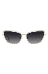 スチュアート ワイツマン レディース アクセサリー サングラス・アイウェア Stuart Weitzman 53mm Cat Eye Sunglasses LIGHT GOLD DARK GREY S