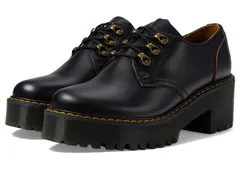 ドクターマーチン レディース シューズ オックスフォード Dr Martens Leona Lo Black Vintage S ブラックのサムネイル
