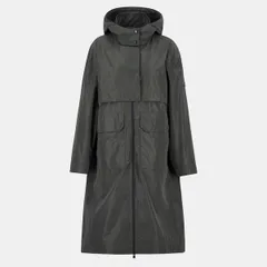 バブアー レディース アウター ジャケット・ブルゾン Barbour International Womens Roxanna Showerproof Concealed Hood Long Sleeのサムネイル