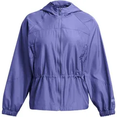 アンダーアーマー レディース アウター ジャケット・ブルゾン Under Armour Womens Rush Woven Full Ziperformance Training Jacket Purのサムネイル