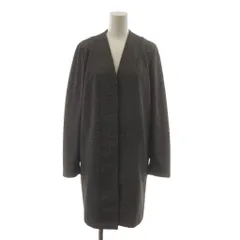 セオリーリュクス theory luxe 18AW CONTRAST JERSEY HALMEY ロングジャケット 上着 38 グレー 03-8304020-990-038 /RRのサムネイル