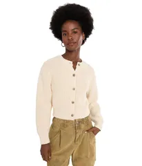 フリーピープル レディース アウター ニット・セーター カーディガン Free People Vienna Cardigan Vanillaのサムネイル