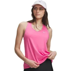 アンダーアーマー レディース トップス タンクトップ Under Armour Knockoutank Top Womens Pink Frenzy ピンクのサムネイル