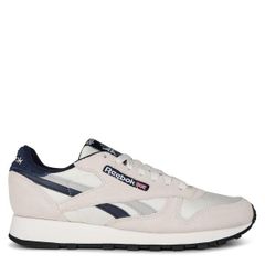 リーボック メンズ シューズ スニーカー レザー Reebok Mens Classic Leather LowTop Trainers ChalkVecnav チョーク