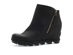 ソレル レディース シューズ ブーツ・レインブーツ Sorel Joan Rhapsody Zip Wedge BlackBlack ブラックのサムネイル