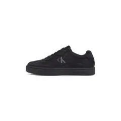 カルバンクライン メンズ シューズ スニーカー Calvin Klein Jeans Mens Classicupsole Wave LowTop Trainers BlackBlack ブラックのサムネイル