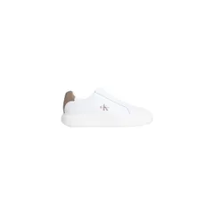 カルバンクライン メンズ シューズ スニーカー Calvin Klein Mens LowTop Trainers Brt WhtDes Tpeのサムネイル