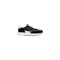 カルバンクライン メンズ シューズ スニーカー Calvin Klein Mens LowTop Trainers BlackBrgt Wht ブラックのサムネイル