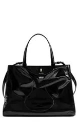 ザディグ エ ヴォルテール レディース バッグ レザー Zadig Voltaire Jack Patent Leather Shoulder Bag BLACK ブラックのサムネイル