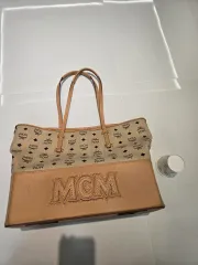 MCM ヴィセトス ショッパーバッグ ベージュ/ブラウンのサムネイル