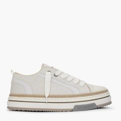 リプレゼント メンズ シューズ スニーカー レース Represent Mens X Low Trainers Layeredesign Chunky Laces Vintage White ホワイト