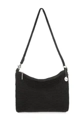 ザサック レディース バッグ The Sak Lumi Covertible Crossbody Hand Crochet Bag Black ブラックのサムネイル