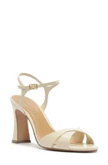 アレッツォ レディース シューズ ヒール サンダル Arezzo Dina Flare Heel Sandal Women PANACOTAのサムネイル