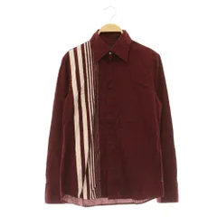 モルガンオム MORGAN HOMME マルチ ストライプ シャツ 長袖 M ボルド /MY ■OS ■ADのサムネイル