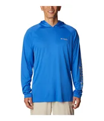 コロンビア メンズ アウター パーカー・スウェット Columbia Terminal Tackle Hoodie Vivid BlueCool ブルーのサムネイル