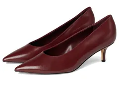 カルバンクライン レディース シューズ ヒール Calvin Klein Voneta Dark Red Leathe レッドのサムネイル