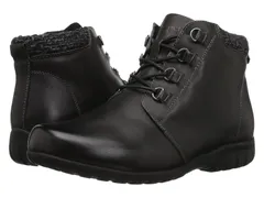 プロペット レディース シューズ ブーツ・レインブーツ Propet Delaney Black Leather ブラックのサムネイル
