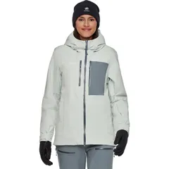 マムート レディース アウター ジャケット・ブルゾン フーデッドジャケット ジャケット Mammut Stoney HS Thermo Hooded Jacket Womens Silver Sageのサムネイル