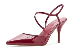 カルバンクライン レディース シューズ ヒール Calvin Klein Cordera Dark Red Patent レッドのサムネイル