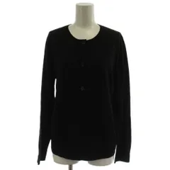 ドリスヴァンノッテン DRIES VAN NOTEN カーディガン S 黒 ブラック ウール 長袖 ラウンドネック /GG ■GY11のサムネイル