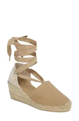 トニーポンズ レディース シューズ サンダル Toni Pons Valencia Wraparound Espadrille Wedge Stone Fabric ストーンのサムネイル