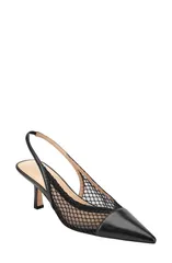 マーク・フィッシャー レディース シューズ ヒール Marc Fisher LTD Gipsi Pointed Toe Slingback Pump Black ブラックのサムネイル