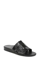 バイオニック レディース シューズ ヒール サンダル Vionic Glendora Slide Sandal Black ブラックのサムネイル