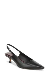 ヴィンス レディース シューズ ヒール Vince Sabra Slingbackitten Heel Pump Black ブラックのサムネイル