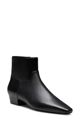 スチュアート ワイツマン レディース シューズ ブーツ・レインブーツ アンクル Stuart Weitzman Stassi Zip Ankle Bootie Black ブラックのサムネイル