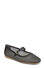ドクター・ショール レディース シューズ パンプス メッシュ Dr Scholls Wren Mesh Mary Jane Flat Black ブラックのサムネイル