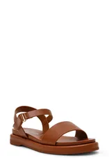 アンクライン レディース シューズ サンダル アンクル Anne Klein Elani Ankle Strap Sandal Cognacのサムネイル