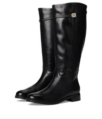ゲス レディース シューズ ブーツ・レインブーツ GUESS Zorowc Black Leather ブラックのサムネイル