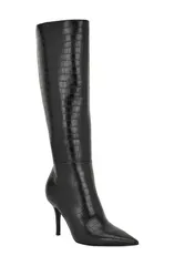 ゲス レディース シューズ ブーツ・レインブーツ GUESS Gressa Knee High Pointed Toe Boot Wide Width Available Black ブラックのサムネイル