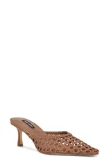 ナインウェスト レディース シューズ ヒール Nine West Camenlawoven Mule Light Brown ブラウンのサムネイル
