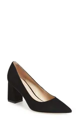 マーク・フィッシャー レディース シューズ ヒール Marc Fisher LTD Zala Block Heel Pump Blksuのサムネイル