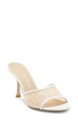スチュアート ワイツマン レディース シューズ ヒール サンダル Stuart Weitzman Bare It All Slide Sandal Blanco White ホワイトのサムネイル