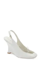 ジェフリー キャンベル レディース シューズ パンプス Jeffrey Campbell Nebulislingback Wedge Pump Ivory アイボリーのサムネイル
