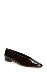 ジェフリー キャンベル レディース シューズ パンプス Jeffrey Campbell Hinted Pointed Toe Flat Coffee Patent コーヒーのサムネイル