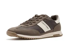 カルバンクライン メンズ シューズ スニーカー Calvin Klein Galent Medium BrownWh ブラウンのサムネイル