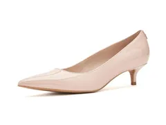 カルバンクライン レディース シューズ ヒール Calvin Klein Roxanna Taupe Patent トープのサムネイル