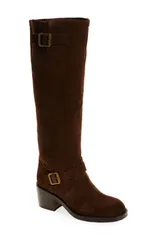 ジェフリー キャンベル レディース シューズ ブーツ・レインブーツ Jeffrey Campbell Appalachia Knee High Boot Brown Suede ブラウンのサムネイル