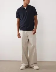 エイソス メンズ ボトムス カジュアルパンツ ASOS DESIGN loose chinos in stone ストーンのサムネイル