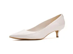 カルバンクライン レディース シューズ ヒール Calvin Klein Roxanna Ivory Patent アイボリーのサムネイル